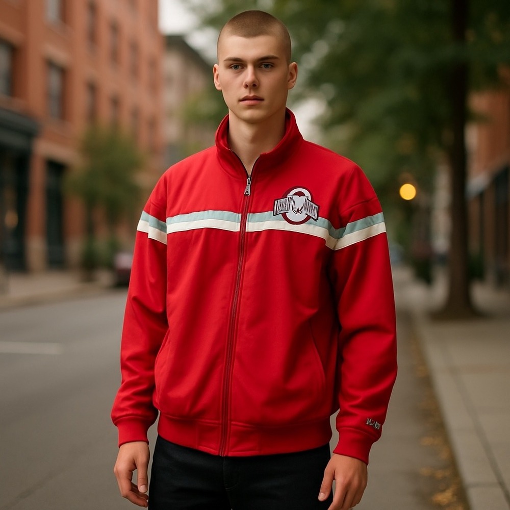 Vintage‎ Starter Ohio State Buckeyes Track Jacket 4XL Full Zip